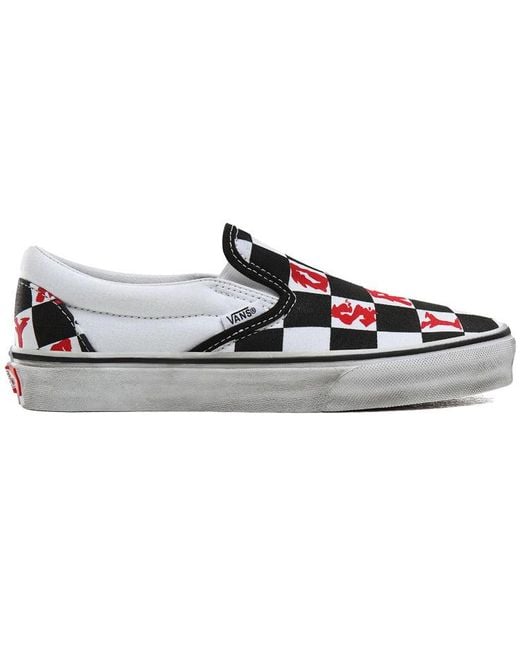 Vans White Vivienne Westwood X Slip-On 'Anglomania' for men