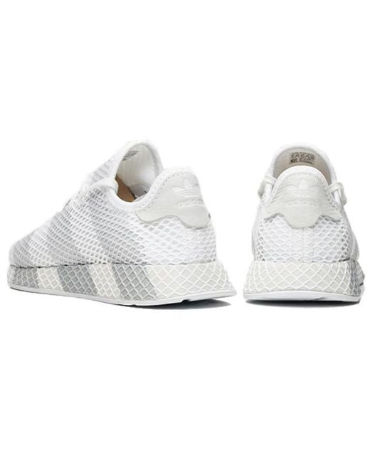 Adidas White Deerupt for men