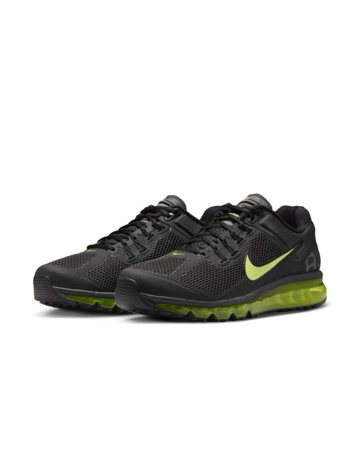 Nike Black Air Max 2013 Volt' for men