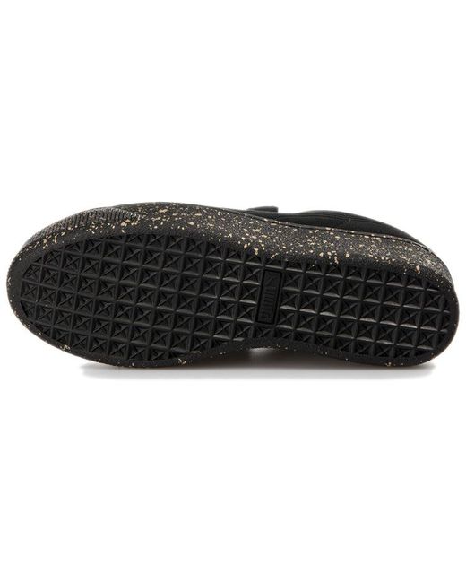 PUMA Black (Wmns) Vikky Platform Ribbon