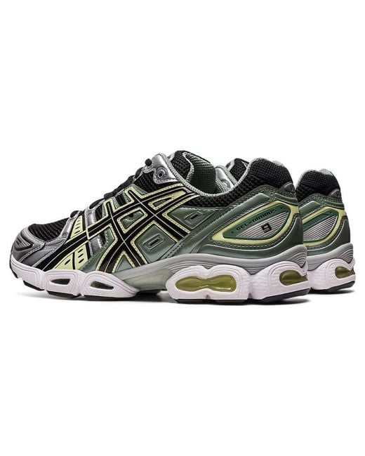Asics Brown Gel-Nimbus 9 Sportstyle Shoes Pure' for men