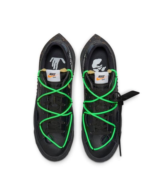 Nike Green X Off- Blazer Low for men