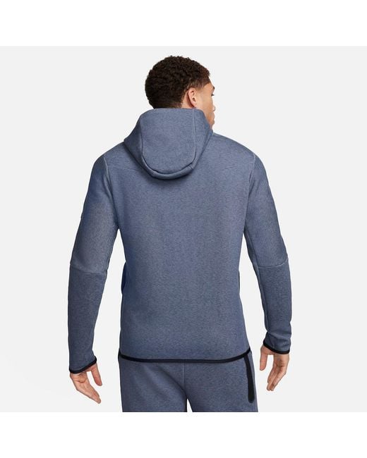 Nike Blue F.C. Barcelona Tech Fleece Windrunner Jacket for men