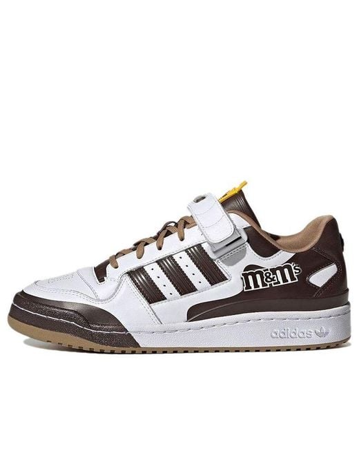 Adidas White M&M's X Forum '84 Low for men