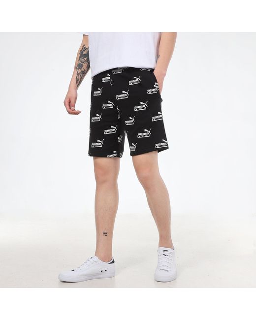 PUMA Black Amplified 9" Short for men
