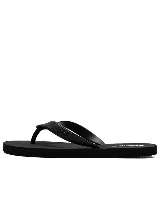 Adidas Black Keitaki Alpha Slides for men