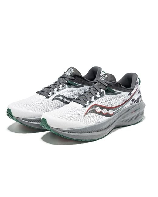 Saucony White Triumph 21 for men