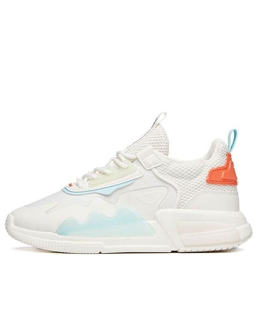 Anta White (Wmns) Life Series Sneakers 'Reject Mediocrity'