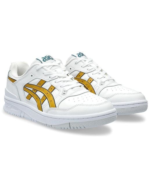 Asics White Ex89 Mustard Seed' for men
