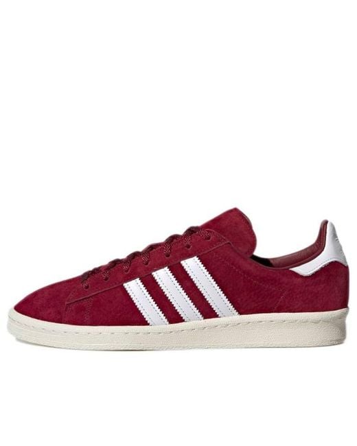 Adidas Red Campus 80S 'Collegiate Burgundy' for men