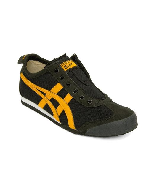 Onitsuka Tiger Black Mexico 66 Slip-On Tiger' for men