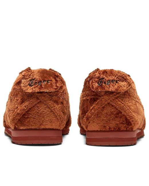 Onitsuka Tiger Brown Mexico 66 Velvet for men