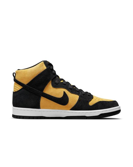Nike Black Sb Dunk High Pro 'Reverse Goldenrod' for men