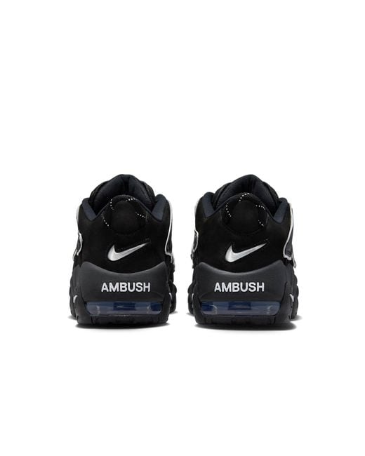 Nike Black Air More Uptempo Low Sp Shoes for men