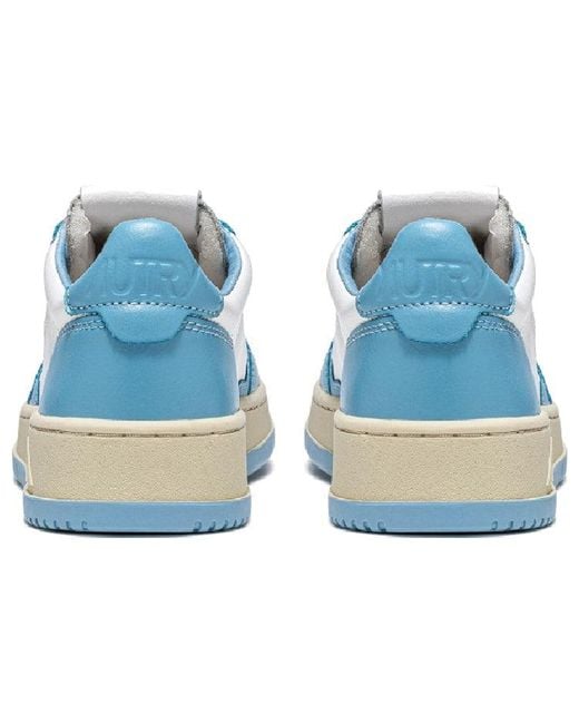 Autry Blue Medalist Leather Low Light' for men