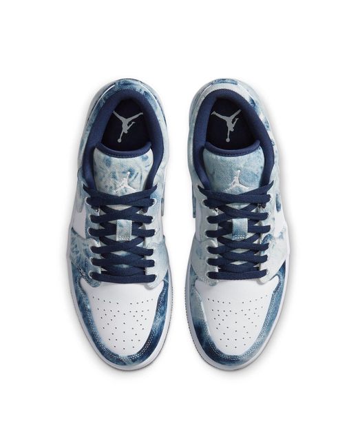jordan 1 low se washed denim