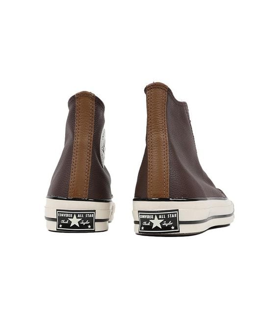 Converse Brown Chuck 70 Leather High 'Colorblock for men
