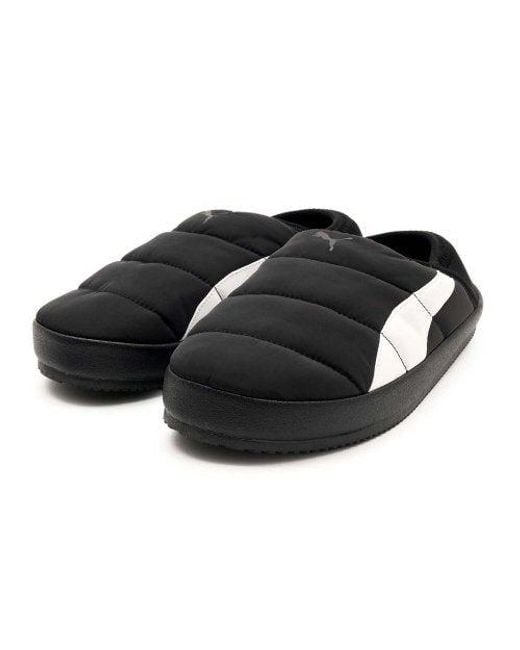 PUMA Black Turf Padded Mule for men
