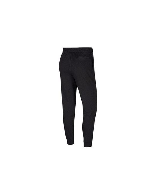 Nike Black Basketball Lacing Sports Long Pants for men