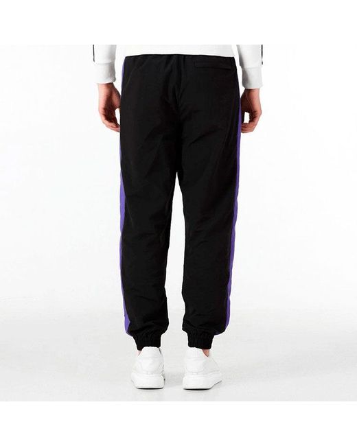 PUMA Black Panel Woven Pants for men