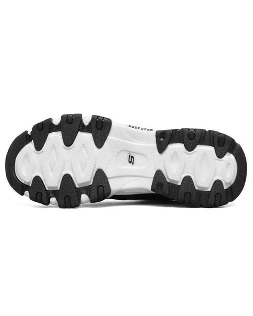 Skechers White (Wmns) D Lites 2.0 Sport Shoes