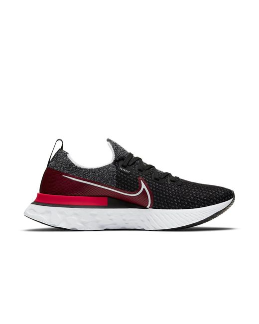Nike Red React Infinity Run Flyknit University' for men
