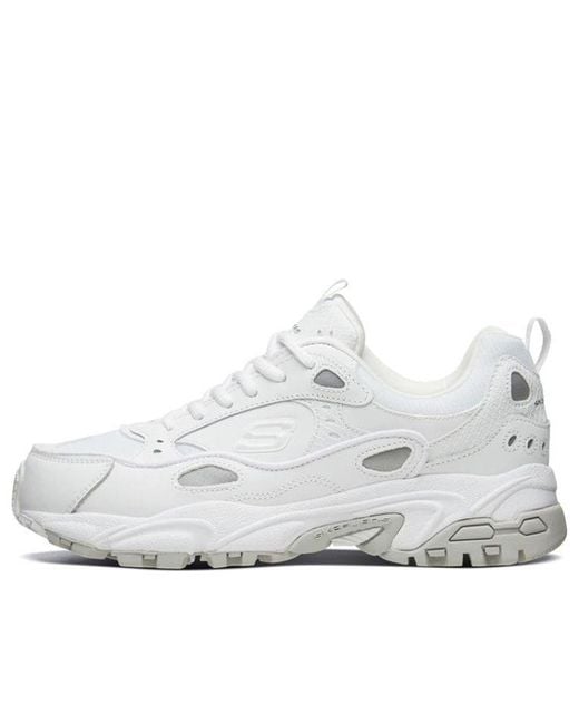 Skechers White Stamina Daddy Shoes for men