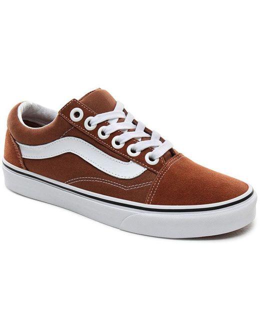 Vans Brown Old Skool Os Shoes for men