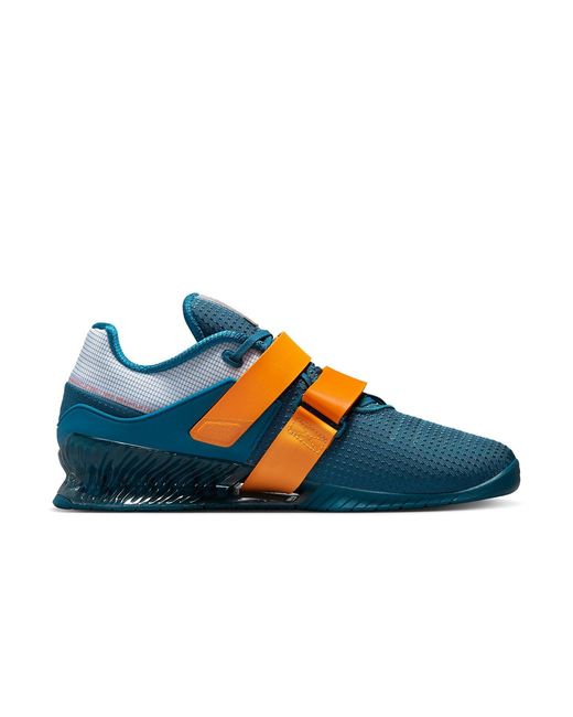 Nike Blue Romaleos 4 'Marina Kumquat' for men