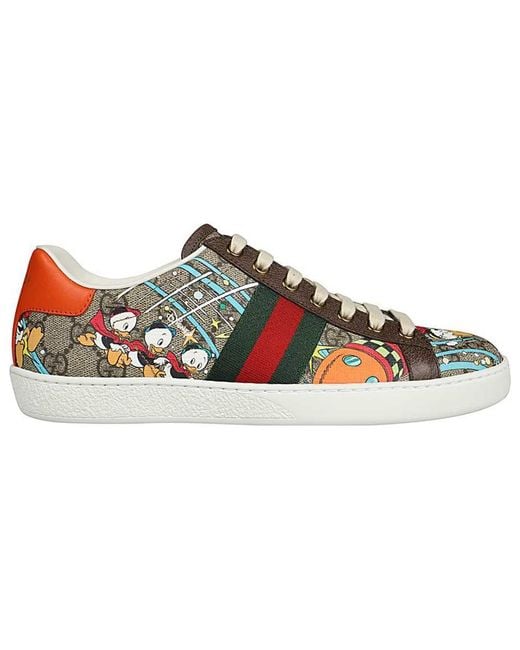 Gucci Multicolor Disney X Low-Top Sneakers