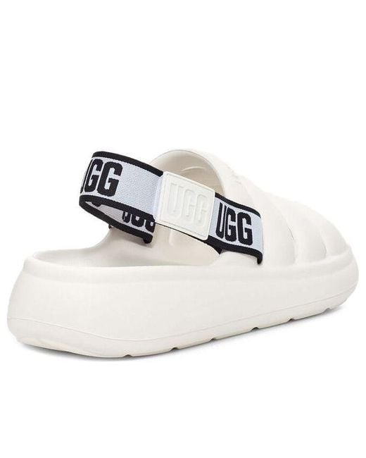 Ugg White Sport Yeah Slide for men