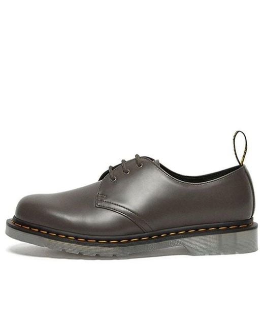 Dr. Martens Brown 1461 Iced Smooth Leather Oxford Shoes for men