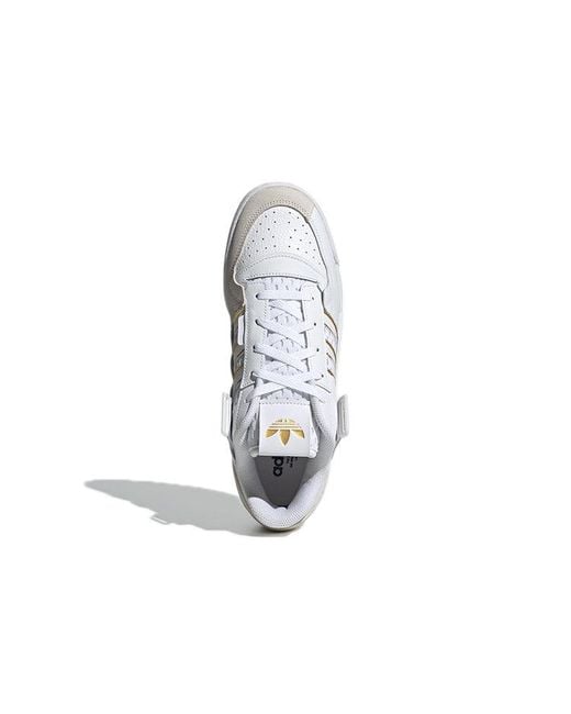 Adidas White Forum Exhibit Low for men