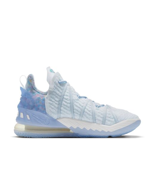 Nike Blue Lebron 18 'Play For The Future' for men