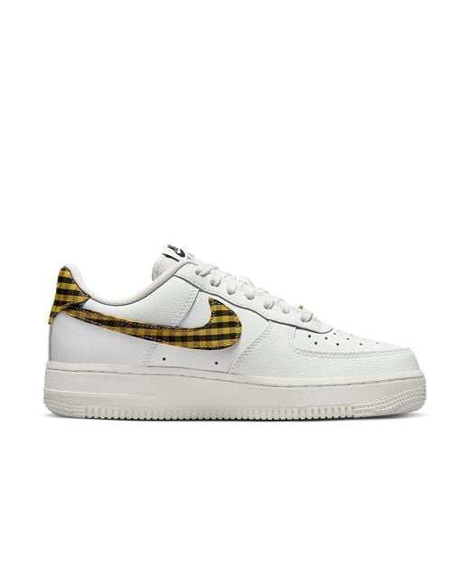 Nike White (Wmns) Air Force 1 Low '07 'Gingham'