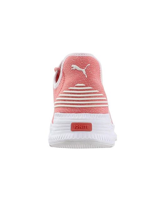 PUMA Pink Avid Evoknit Low Top for men