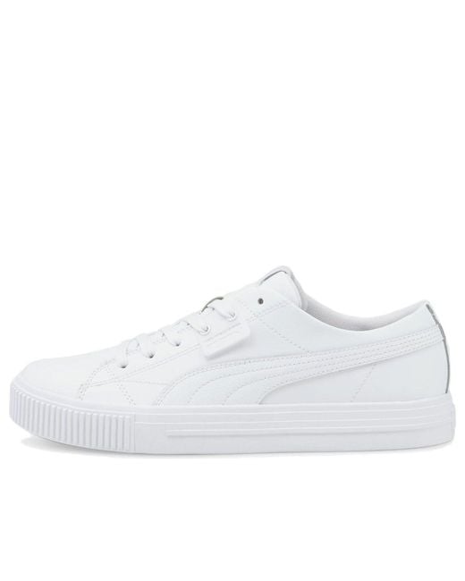 PUMA White Ever Fs Sneakers for men