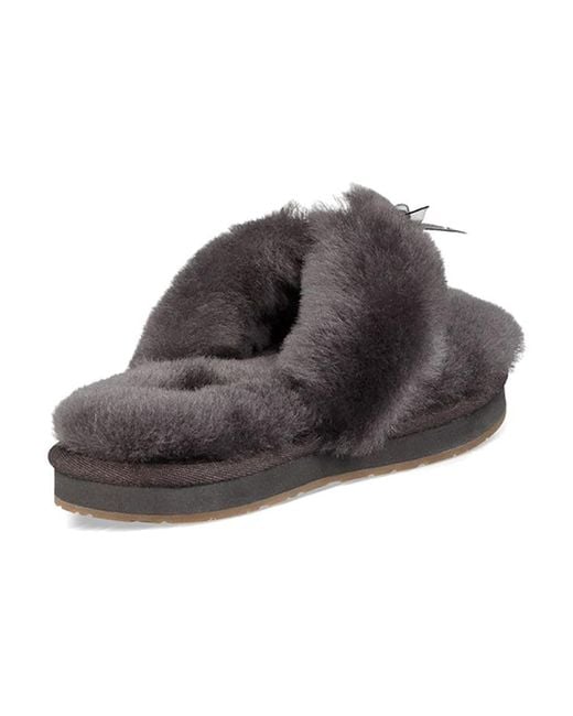 Ugg Brown (Wmns) Fluff Flip Flop Iii