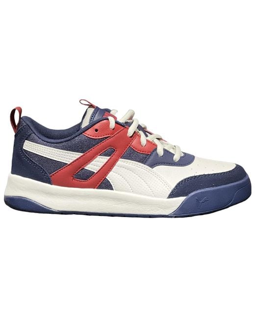 PUMA Blue Backcourt Trainers Burgundy' for men