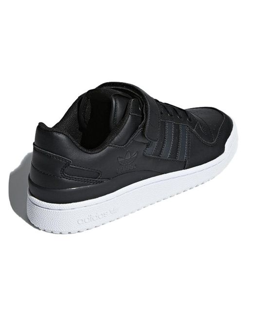 Adidas Black Originals Forum Lo for men