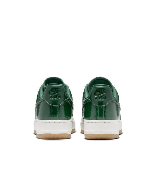 Nike Green (Wmns) Air Force 1 Low 'Patent Croc'