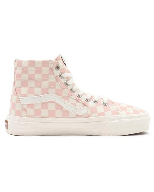 Vans Natural Sk8-Hi Breathable Non-Slip Wear-Resistant Casual Skateboarding Shoes for men
