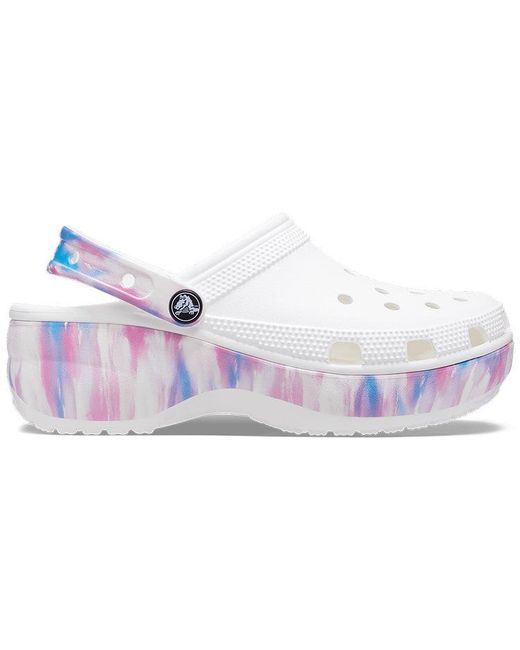 CROCSTM Blue (Wmns) Classic Platform Dream Clog