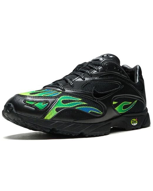 Nike Green X Supreme Zoom Streak Spectrum Plus for men