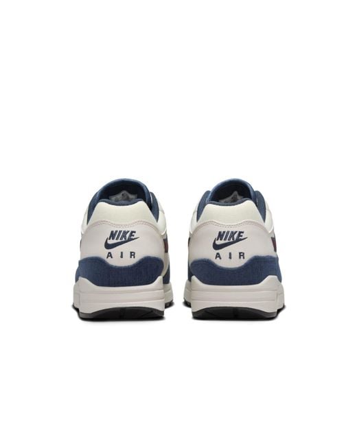 Nike Blue Air Max 1 'Coconut Milk Burgundy Crush' for men