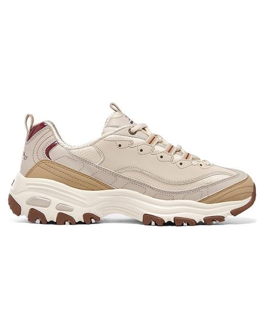 Skechers White (Wmns) Sport D'Lites 1.0