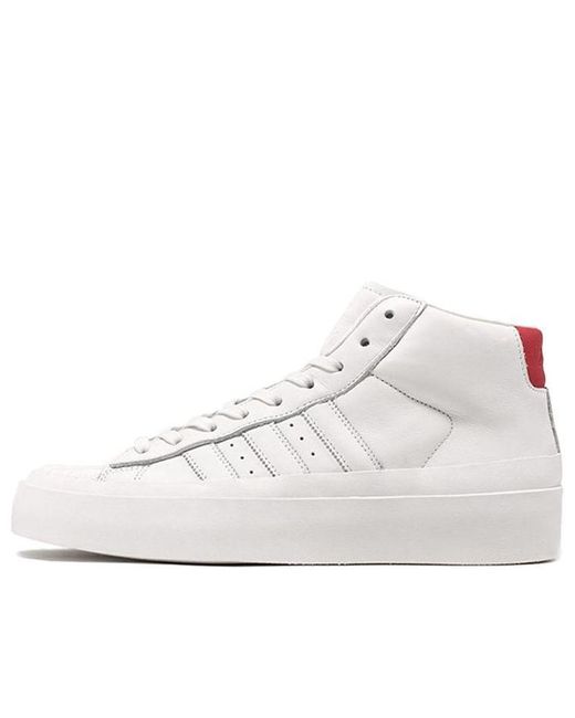 Adidas White 424 X Pro Model 'Chalk' for men