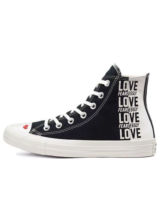 Converse Blue (Wmns) Chuck Taylor All Star High 'Love Fearlessly'