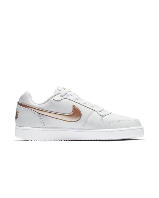 Nike White (Wmns) Ebernon Low