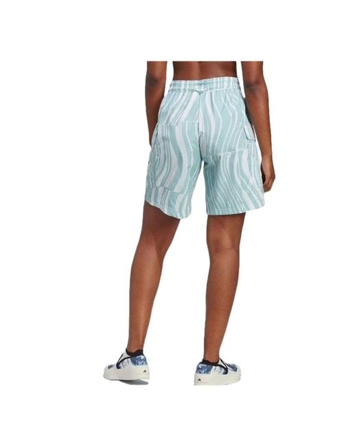 Adidas Blue (Wmns) By Stella Mccartney Truenature Hiking Shorts